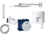 GROHE  Eurocube 24094000  zestaw  prysznicowy podtynkowy  z deszczownicą  Grohe SmartActive 26479000