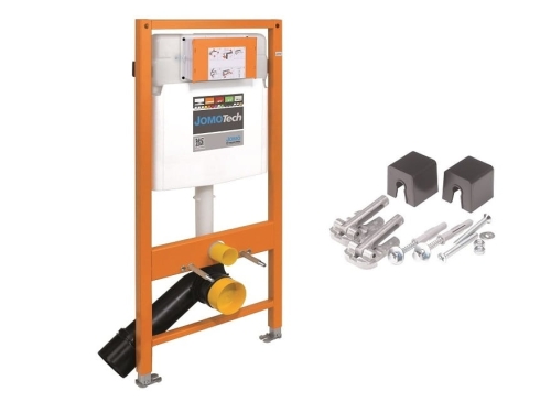 WERIT Jomo Tech stelaż do muszli wiszącej ze wspornikami 174-91100700-00