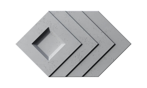 Beton architektoniczny 3D PB 21 Viva 105x60x4,5 cm VHCT