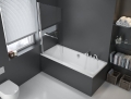 Excellent Pryzmat 180 x80,5 cm prostokątna wanna akrylowa WAEX.PRY18WH