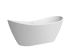 AD Naturalnie Presena 170 x 72 cm wolnostojąca  wanna akrylowa w kolorze białym AWW-002-170ZP