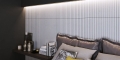 VHCT beton architektoniczny lamele 3D PB 38 Stilia 135 x 47,8 x 3 cm