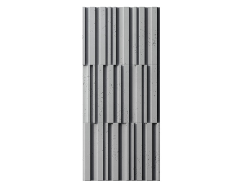 VHCT beton architektoniczny lamele 3D PB 42 Horizon 135 x 60 x 3 cm