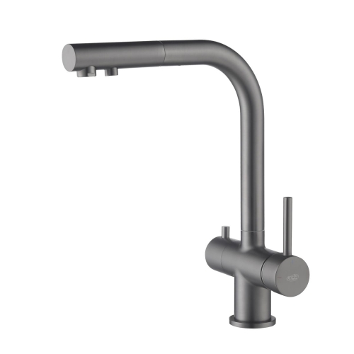 Apala Grafit gun metal bateria zlewozmywakowa dwu obwodowa do podłaczenia  filtra 3.JPG