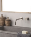 Vema Tiber Steel bateria umywalkowa podtynkowa Inox stal nierdzewna