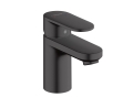 Vernis blend  jednouchwytowa bateria umywalkowa 70 z kompletem odpływowym czarny mat