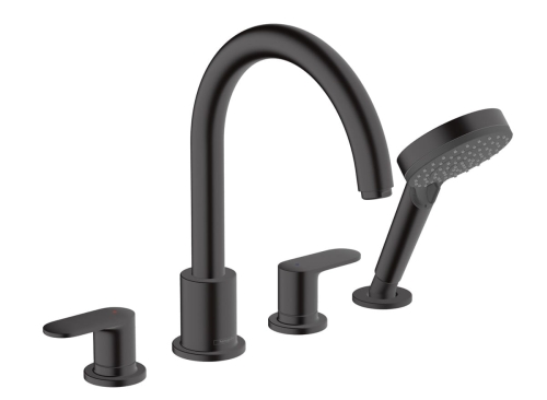 hansgrohe Vernis Blend 4-otworowa bateria do montażu na brzegu wanny, element zewnętrzny 71456670