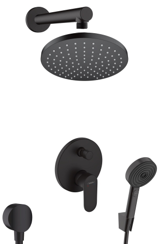 hansgrohe Vernis Blend kompletny prysznicowy zestaw podtynkowy z deszczownicą  200 1 Jet