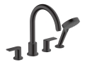 hansgrohe Vernis Shape  4-otworowa bateria do montażu na brzegu wanny, element zewnętrzny 71459670