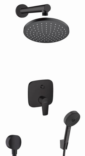 hansgrohe Talis E kompletny prysznicowy zestaw podtynkowy z deszczownicą Vernis Blend 200 1Jet