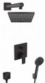 hansgrohe Vernis Shape Square kompletny prysznicowy zestaw podtynkowy z deszczownicą prostokątną 230 1 Jet
