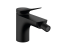 hansgrohe Vivenis bateria bidetowa z kompletem odpływowym czarny mat 75200670