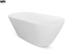 Besco MOYA wolnostojąca  wanna  160x68 cm + korek wannowy Chrom połysk czyszczony od góry + dostawa gratis !