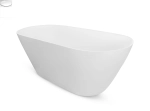 Besco MOYA wolnostojąca  wanna  160x68 cm + korek wannowy Biały czyszczony od góry + dostawa gratis !
