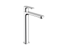 hansgrohe Rebris S bateria umywalkowa wysoka 240 z kompletem odpływowym chrom połysk