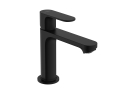 hansgrohe Rebris S bateria umywalkowa 110 z kompletem odpływowym czarny mat 72517670