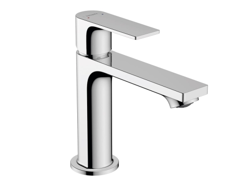 hansgrohe Rebris E bateria umywalkowa 110 z kompletem odpływowym chrom połysk 72557000