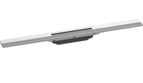 hansgrohe RainDrain Flex element zewnętrzny odpływu 700 z możliwością przycięcia i do montażu w podłodze stal szlachetna szczotkowana