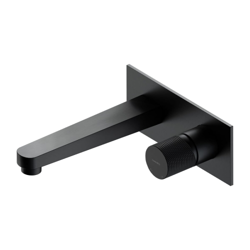 Omnires Contour bateria umywalkowa podtynkowa antracyt szczotkowany CT8015AT