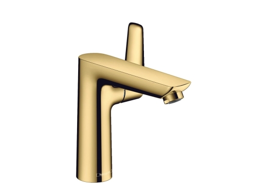 hansgrohe Talis E 150 bateria umywalkowa z kompletem odpływowym 71754990 złoty połysk