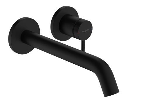 hansgrohe Tecturis S podtynkowa bateria umywalkowa EcoSmart z wylewką 22,5 cm czarny mat 73351670