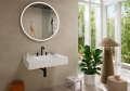 hansgrohe Tecturis S 150 Fine 3-otworowa bateria umywalkowa EcoSmart z kompletem odpływowym czarny mat 73330670