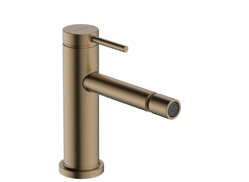 hansgrohe Tecturis S bateria bidetowa z kompletem odpływowym brąz szczotkowany 73201140