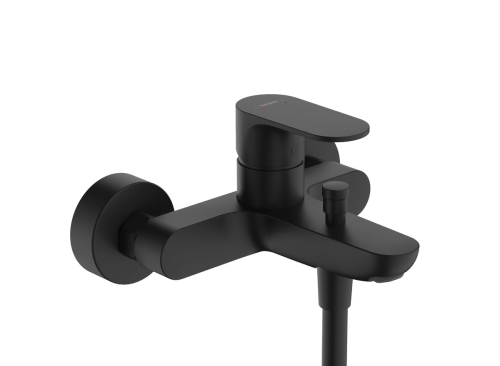 hansgrohe Rebris S bateria wannowo natryskowa ścienna czarny mat 72440670