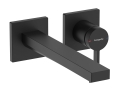 hansgrohe Tecturis E 240 Fine bateria umywalkowa ścienna podtynkowa czarny mat 73051670