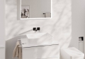 hansgrohe Tecturis E 240 Fine bateria umywalkowa ścienna podtynkowa czarny mat 73051670