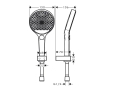 hansgrohe Rainfinity 130 3jet zestaw prysznicowy 26851000 chrom połysk schemat