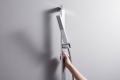 hansgrohe Pulsify E zestaw prysznicowy 100 1 jet EcoSmart z drążkiem 65 cm chrom połysk 24371000