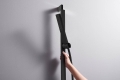 hansgrohe Pulsify E zestaw prysznicowy 100 1 jet EcoSmart z drążkiem 65 cm czarny matowy 24371670