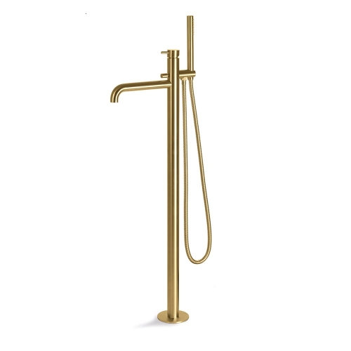 Vema Otago bateria wannowa wolnostojąca Brushed Gold V17195.AP.98