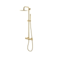 Vema Otago termostatyczny zestaw natryskowy deszczownica 25cm Brushed Gold V08233.AP.98