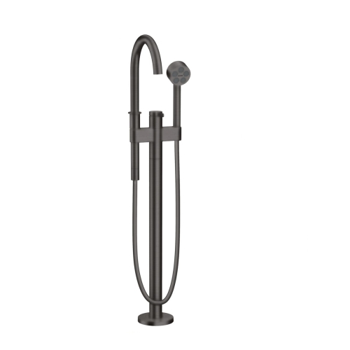 AXOR One bateria  wannowa wolnostojąca czarny chrom szczotkowany 48440340