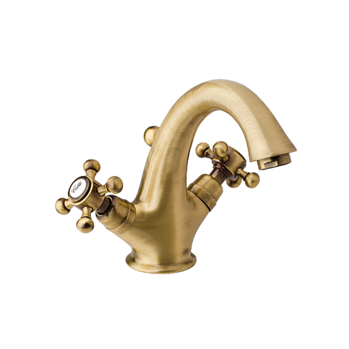 REITANO Atea wysoka bateria umywalkowa R 327 bronzo