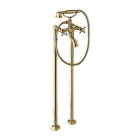 REITANO Atea kompletna stojąca bateria wannowa R301NBR  bronzo