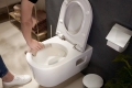 hansgrohe EluPura S Miska wisząca WC 540 bezkołnierzowa AquaFall Flush z deską WC Original S ,SoftClose