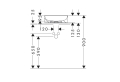hansgrohe Xuniva S Umywalka nablatowa 400 x 400 60164450 przykład-instalacji