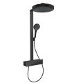 hansgrohe Rainfinity Komplet prysznicowy 360 1jet EcoSmart z termostatem ShowerTablet 350 Czarny Matowy 26853670