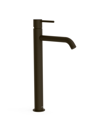 Tres Study  bateria umywalkowa  wysoka XXL czarny brąz 26230801KMB