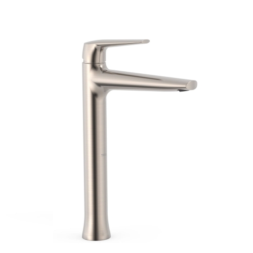 Tres Fuji bateria umywalkowa wysoka do umywalek nablatowych Stal 28180301AC