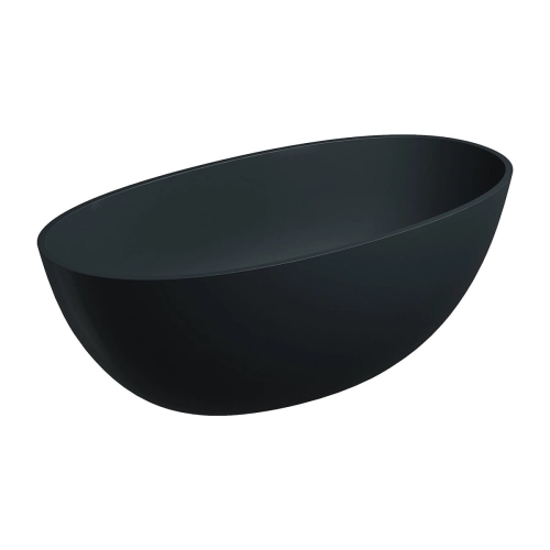 Omnires Shell M+ Wanna wolnostojąca 148 x 75 cm Kolor: Black Lava (BLV) SHELL148WWBLV