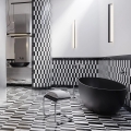 Omnires Shell M+ Wanna wolnostojąca 160 x 75 cm Kolor: BLack Lava Mat (BLV) SHELLWWBLV