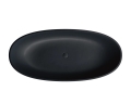 Omnires Shell M+ Wanna wolnostojąca 160 x 75 cm Kolor: BLack Lava Mat (BLV) SHELLWWBLV