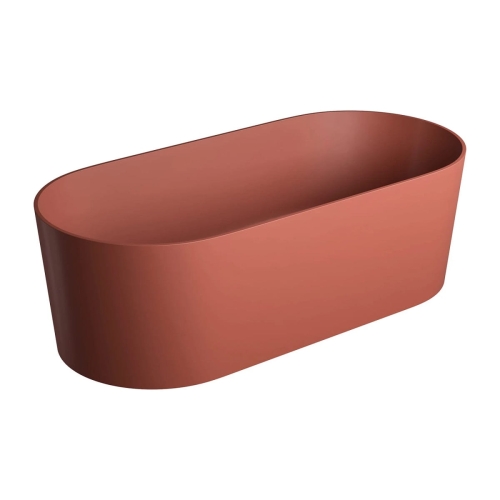Omnires Ovo M+ Wanna wolnostojąca 160 x 75 cm Kolor: Terracotta Mat OVOWWTE