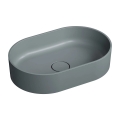 Omnires OVO M+ umywalka nablatowa 55 x 36 cm Ash Grey Mat OVOUNAG