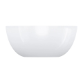 Omnires Shell M+ umywalka nablatowa Ø35 cm Biały Połysk SHELL350UNBP
