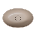 Omnires Shell M+ umywalka nablatowa 50 x 32 cm Dune Beige Mat SHELL500UNDB